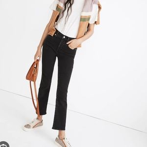 Madewell Black Cali Demi Boot